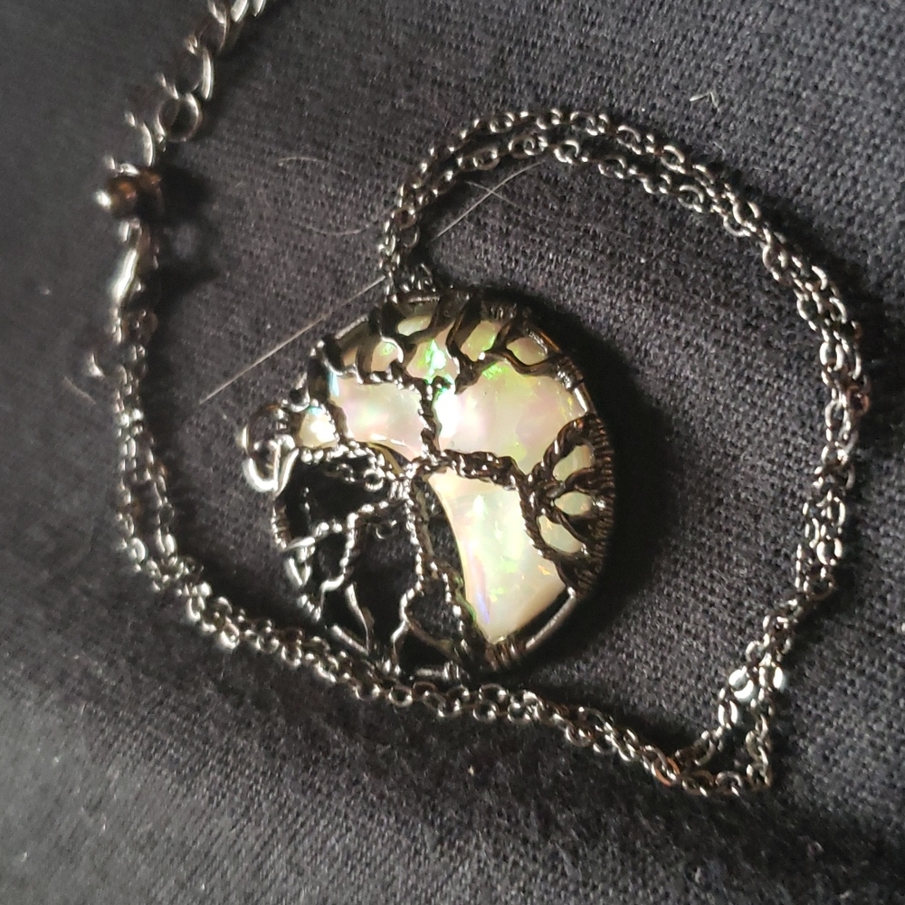 Tree of life opal